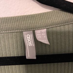 ASOS green dress!
